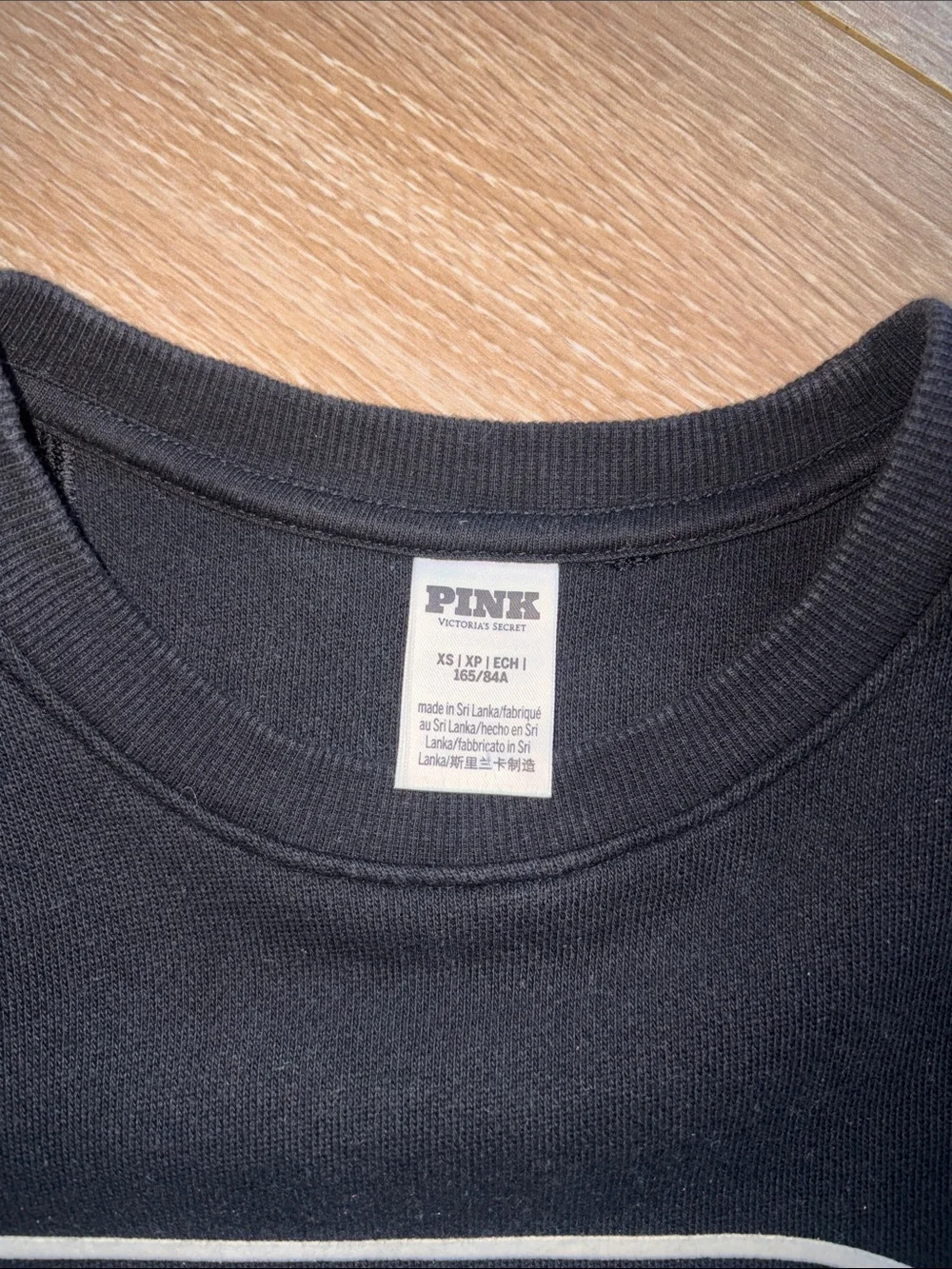 Set of Two PINK Sweatshirt & Jogger Sets - Black and Plum - Picture 4 of 10